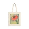 Poppy Cotton Canvas Tote Bag